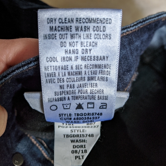 See copy listing Joe's the Charlie high rise skinny ankle raw hem - Picture 8 of 8